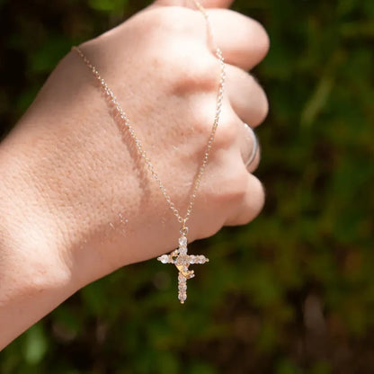 Collar Corona de Fe™ | Cruz Cristiana