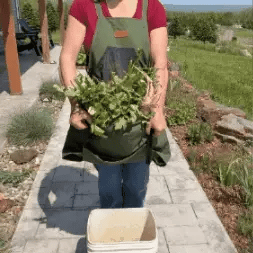 ErntePro™ Garten-Schürze mit Erntetaschen