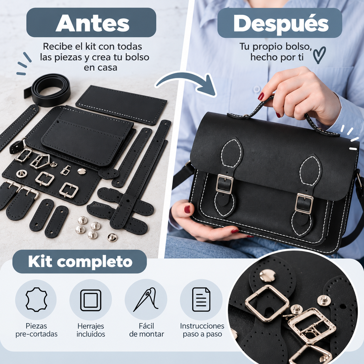 LUNÉA™ — Kit DIY para Crear un Bolso