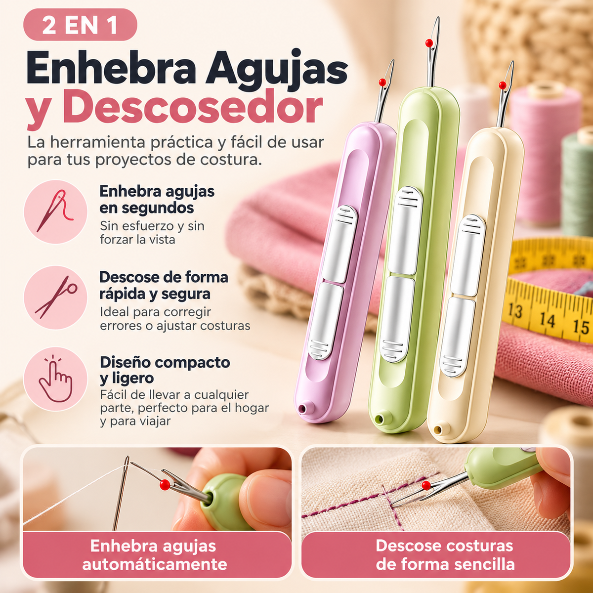Enhebrador de Agujas