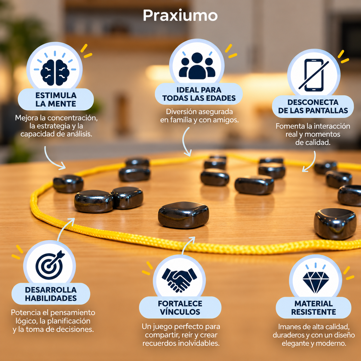 Magneto™- Juego de mesa magnético